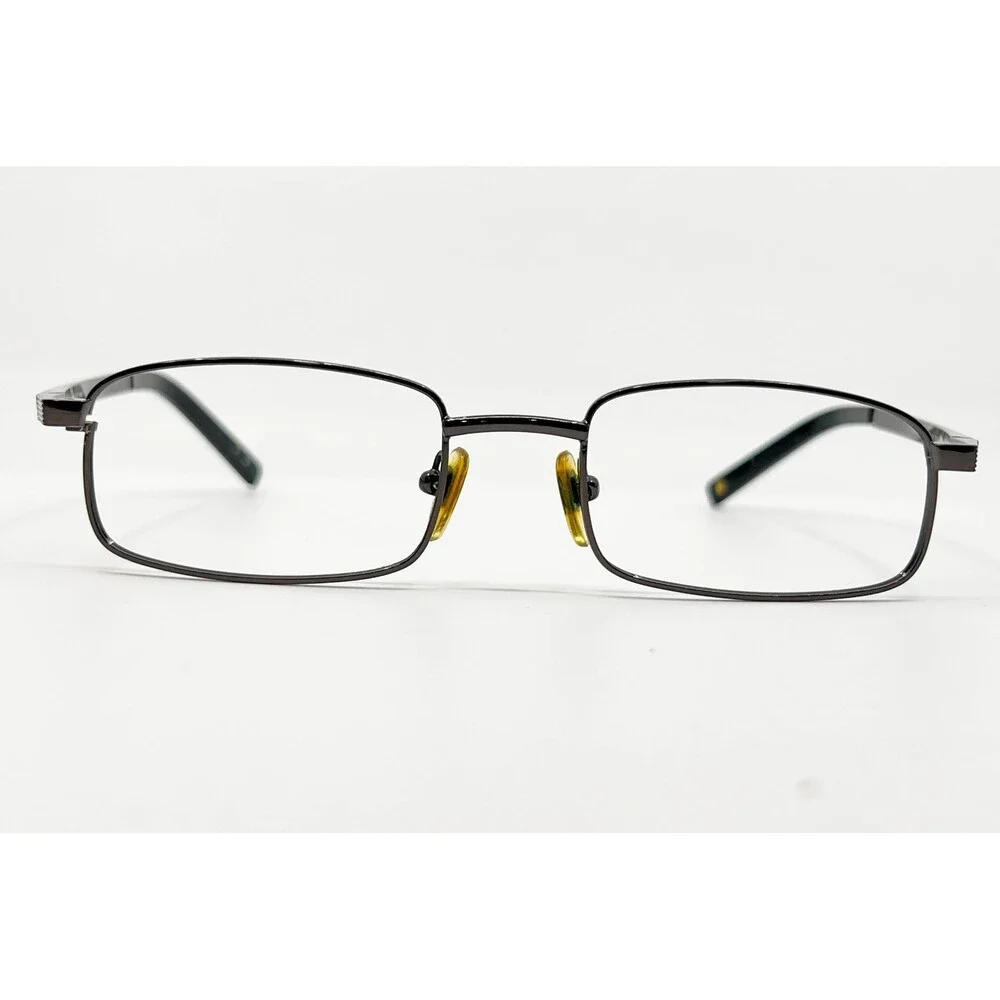 OPTI Design Diego Eyeglasses Mens Gunmetal Metal Rectangular D9501H 49-19-138